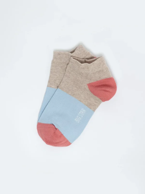 Stopki dziewczęce bawełniane beżowe Molka 801