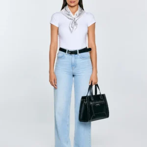 c52207944279079cf7fa418b3bef07e646805d26 Koszulka damska z krótkim rękawem biała Classaca 101