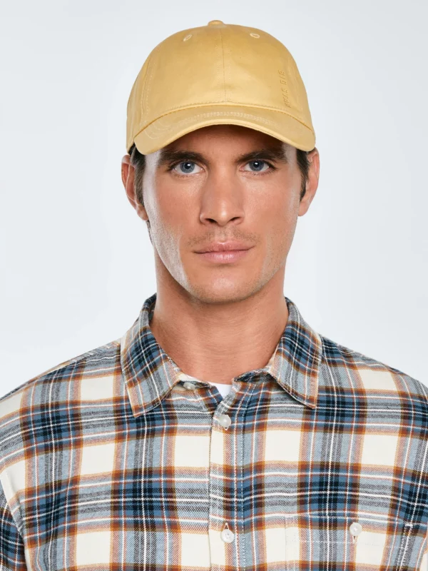 Czapka z daszkiem żółta Julio 201