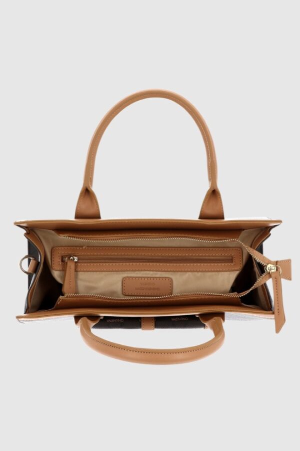 VALENTINO Brązowa shopperka Liuto