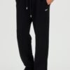 OFF-WHITE Czarne męskie spodnie dresowe Stitch Arr Sweatpants