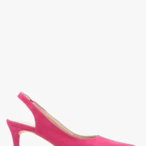 Czółenka typu slingback w kolorze fuksji