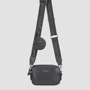 VALENTINO Czarna saszetka męska Horizon Crossbody