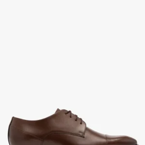 Brązowe półbuty męskie