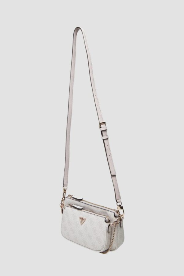 GUESS Biała damska kopertówka 2 w 1 Noelle II