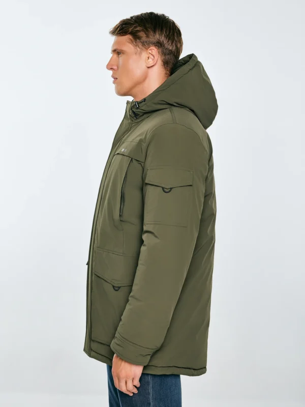 d6a43563ff983c39efdd9acac532cfb7b8303223 Kurtka męska z wypełnieniem khaki Lob 303