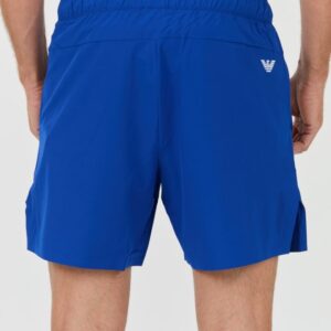 EA7 Niebieskie męskie kąpielówki Bermudas