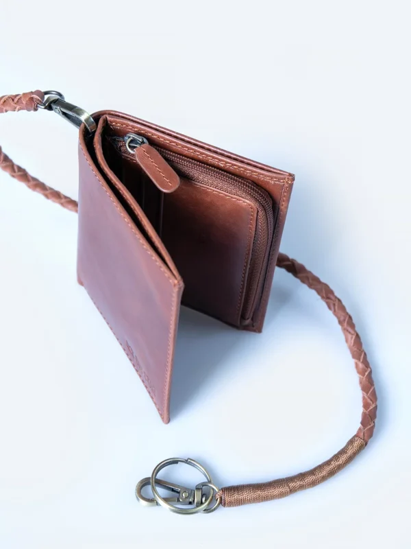 Portfel męski skórzany brązowy 3174 803