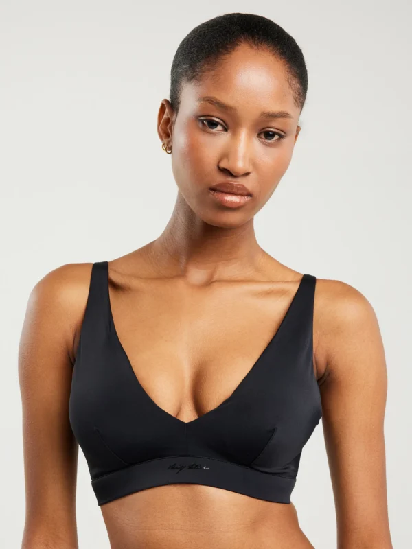 Góra od kostiumu kąpielowego czarna Morra 906