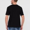 JUST CAVALLI Czarny męski t-shirt Fiche