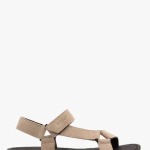 Beżowe sandały męskie na rzep