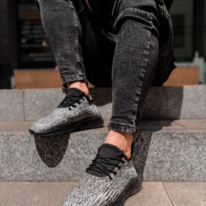 Buty męskie sneakersy - szare V5