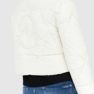 INVICTA Kremowa puchowa kurtka damska Isidore