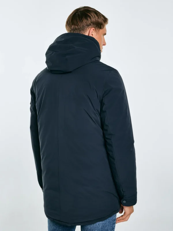 Kurtka męska z wypełnieniem granatowa Lob 404