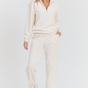 JUICY COUTURE Damskie beżowe spodnie dresowe Davidson Gold