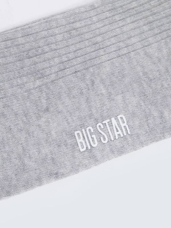 Skarpety damskie długie szare Makara 901