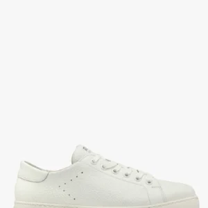 Białe półbuty sportowe na lekkim spodzie