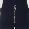 EA7 Granatowy damski t-shirt