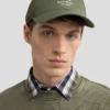 Czapka męska z daszkiem zielona Evan 304