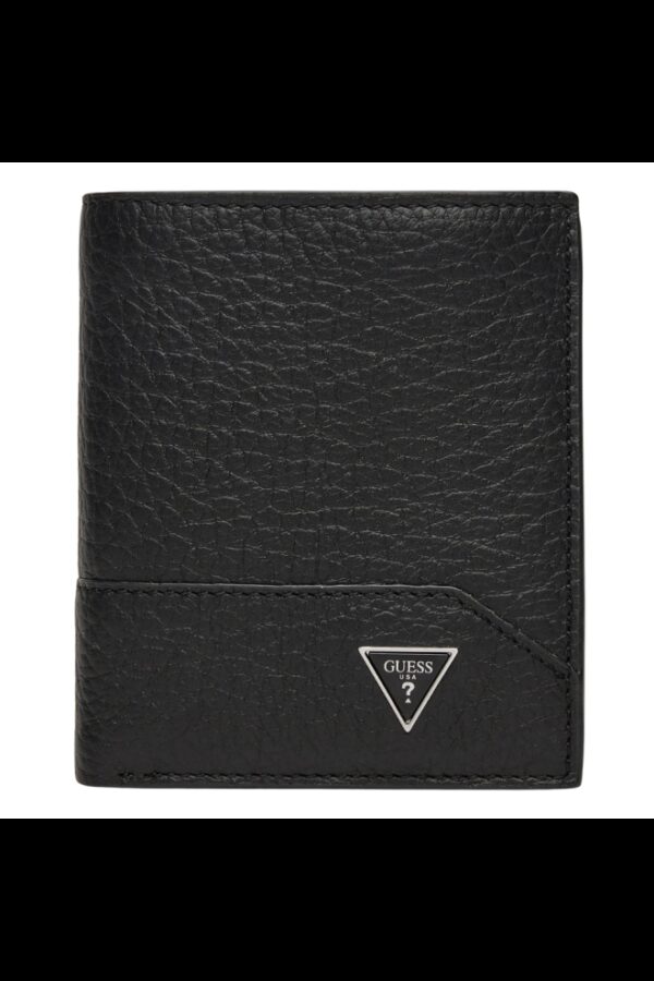 GUESS Czarny portfel męski Torino Bifold