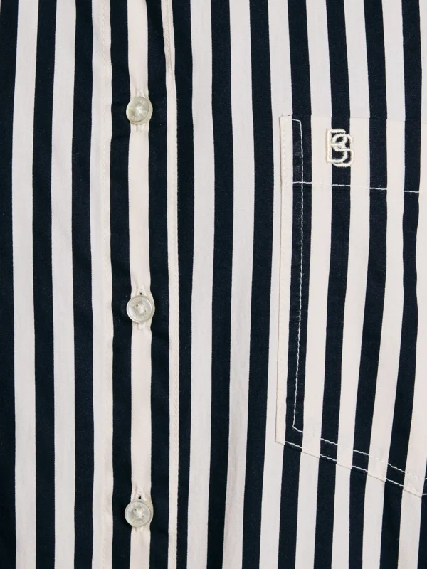 e7270b13f008e525a7be741b489fe19e1baf2d29 Koszula dziewczęca w paski biało-granatowe Benti 403