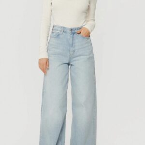 TOMMY JEANS Beżowy damski longsleeve