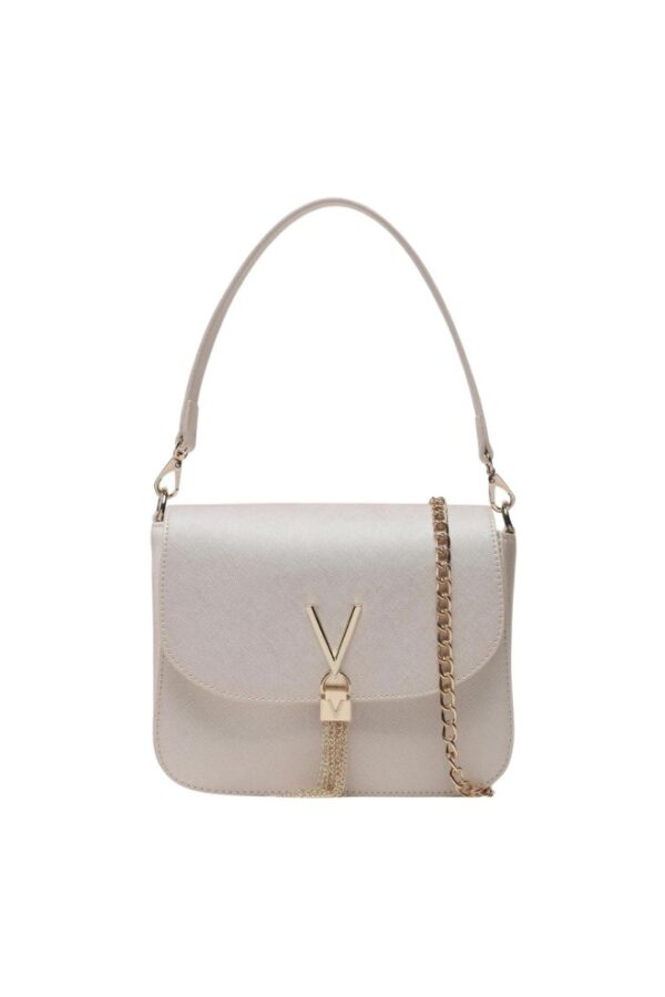 VALENTINO Platynowa torebka Divina SA