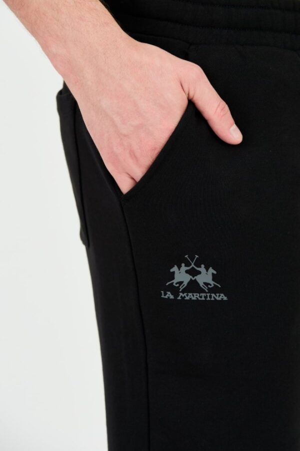 LA MARTINA Czarne męskie spodenki