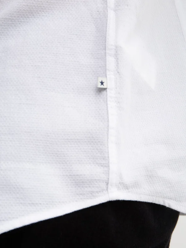 Koszula męska bawełniana biała Menes 101