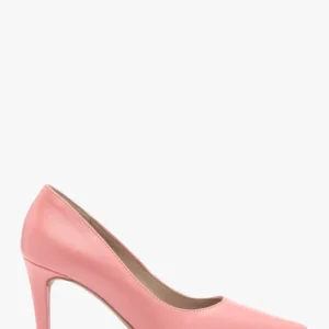 Różowe czółenka na szpilce