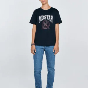 ea62411cd552819d3cc06808cece9b3267204e98 Koszulka chłopięca z nadrukiem granatowa Mauter 403