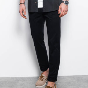 Spodnie męskie chino - czarne V2
