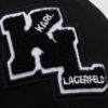 KARL LAGERFELD Czarna czapka k/varsity