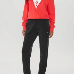 GUESS Czarne damskie spodnie dresowe Olympe