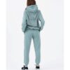 EMPORIO ARMANI Zielone damskie spodnie dresowe