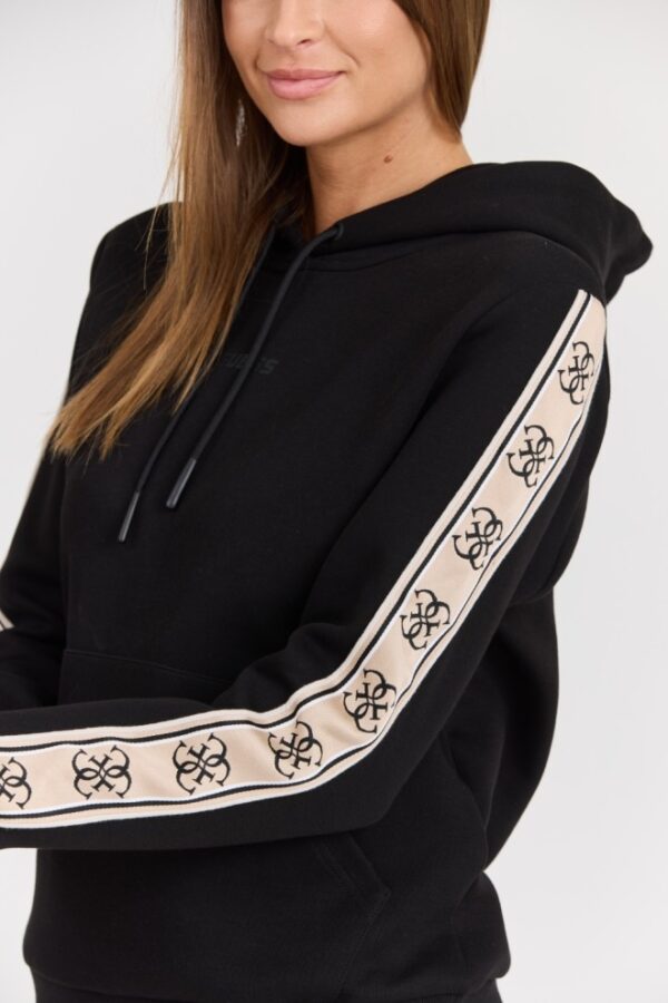 ef775dcb9225b21f80311d8db627985486041dbf GUESS Czarna damska bluza Carla Hooded