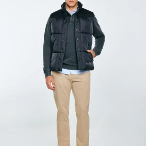 Kamizelka męska pikowana czarna Agrib 906