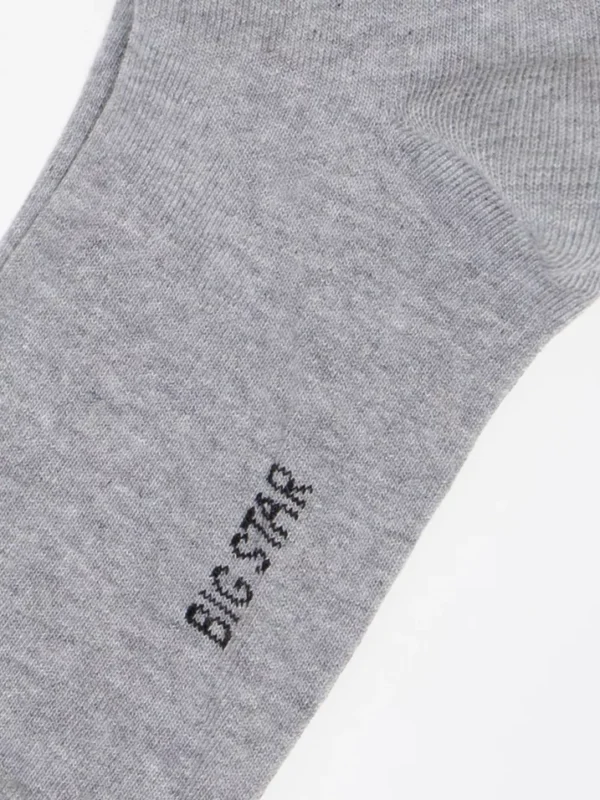 Skarpety męskie bawełniane szare Longi 902