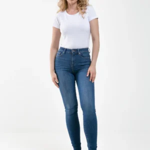 f272f3f87b9c8d2cc304f93aa075f66680867b5e Jeansy damskie skinny niebieskie Clarisa 365