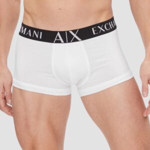 ARMANI EXCHANGE Białe bokserki 3PACK