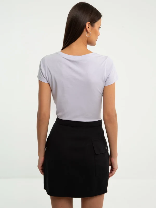 f3e46472fcceefa63154d0a426c49a112b5a5d34 Koszulka damska z logo BIG STAR na piersi fioletowa Avalyntia 500