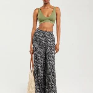 Góra od kostiumu kąpielowego khaki Morra 303