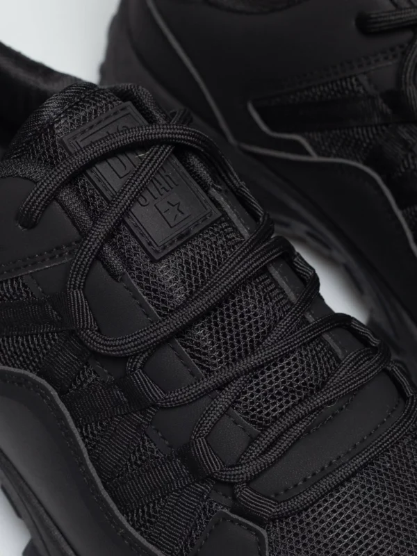 Buty męskie trekkingowe czarne SS174277 906