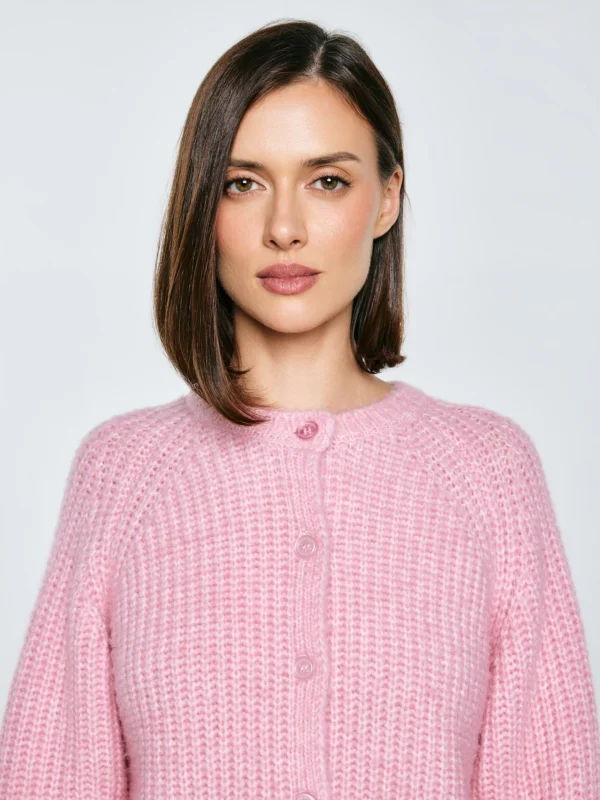 f98fab2653e08e9834dedf5a905b72414bcfe7d1 Kardigan damski różowy Rosina 600