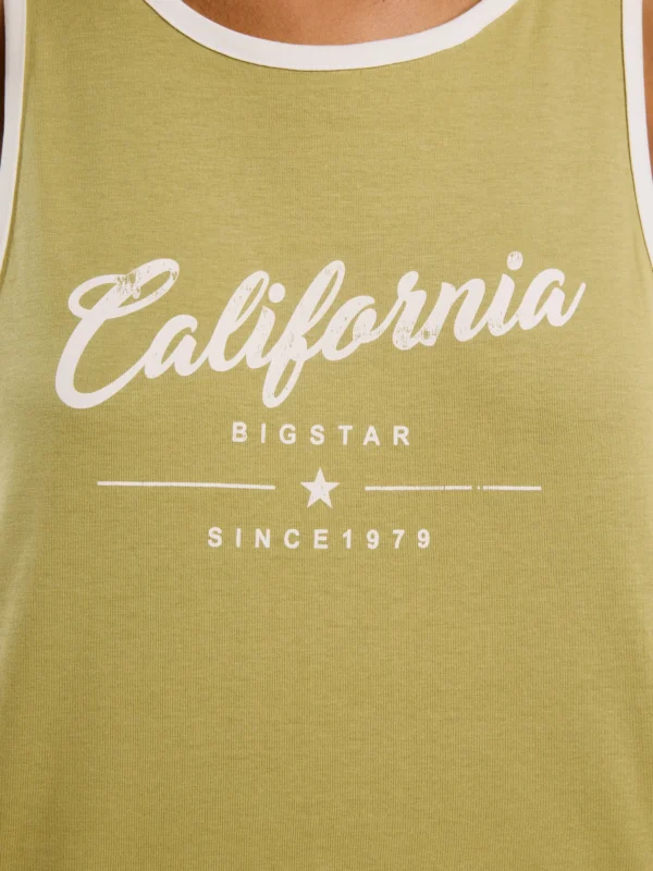 fa6dc8c5092f314980e126ba58f95155c718a67f Koszulka damska na ramiączkach khaki Witalina 303