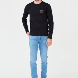 7 FOR ALL MANKIND Niebieskie męskie jeansy Slimmy Tapered