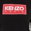 KENZO Czarny t-shirt damski z czerwonym logo