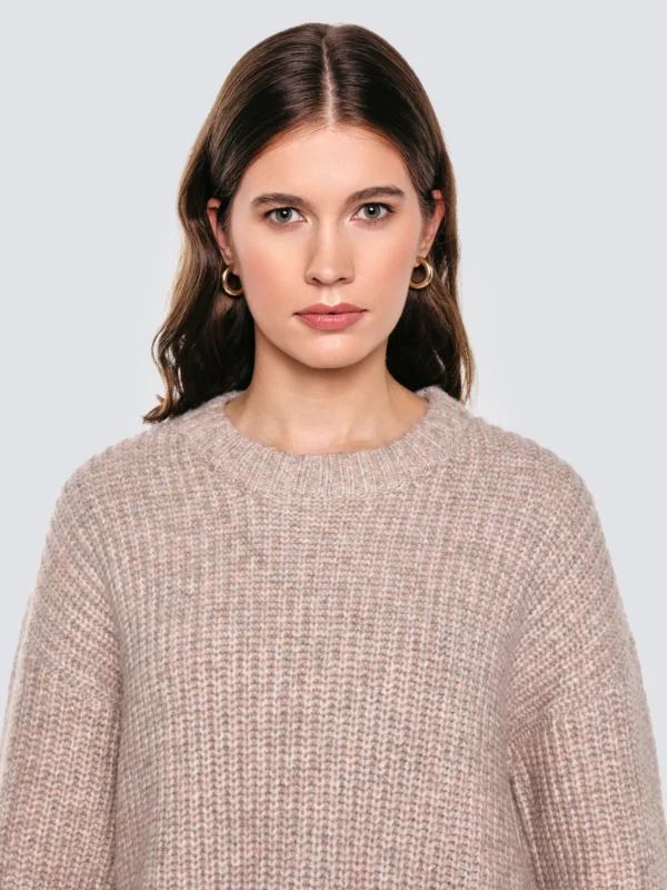 Sweter damski beżowy Amaya 805