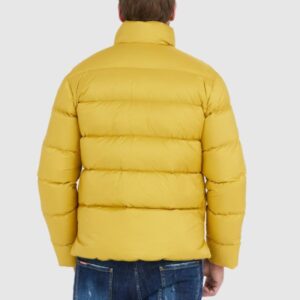 BLAUER Żółta puchowa kurtka męska FLETCHER