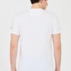 LA MARTINA Biały męski t-shirt Jersey
